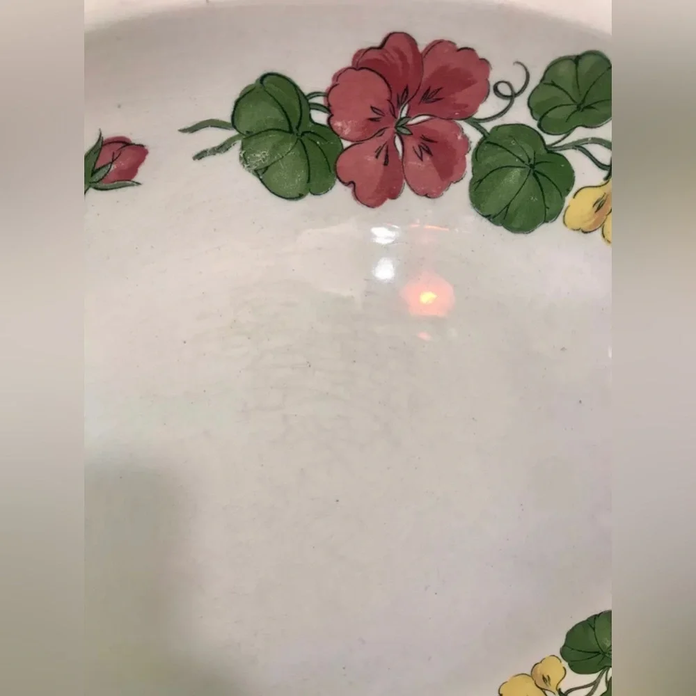 Vintage Shenandoah Ware Nasturtium Platter